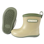 NQTOER Toddler Kids Rain Boots for Boys Girls Easy-on Lightweight Waterproof Rainboots Baby