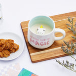 Jeuhoue Alpaca Ceramic Cup Hidden 3D Animal Inside Mug,12 oz, Lovely Mug for Christmas, Birthday, Valentine's Day Gifts, Surprise Gifts for Friends and Families (Alpaca 12oz)