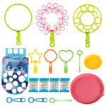 Bubble Wands kit Party Favors for Kids Bulk Toys Party Supplies Christmas Birthday Wedding Bath Time Gifts for Boys Girls (Various)