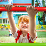 Climbing Rope Ladder for Kids, 6.6Ft Swing Rope Ladder Obstacle Course Hanging Ladder for Indoor PlaySet and Outdoor Tree House, Playground Swing Set and Slackline Ladder