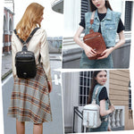 2 in 1 Crossbody Bags for Women Men Sling Backpack Purse Faux Leather Cross Body Bag for Woman with 2 Deletable Straps and Wipes Pouch Large Front Chest Shoulder Purses Diaper Bag Fanny Pack Brown