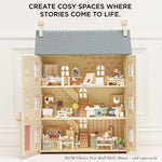 Le Toy Van - Wooden Daisylane Laundry Room Accessories Play Set for Dolls Houses | Girls or Boys Furniture Sets - Suitable for Ages 3+