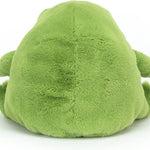 Jellycat Ricky Rain Frog Stuffed Animal, Medium 7 inches - Amphibian Plush Toy - Classic Children's Gift