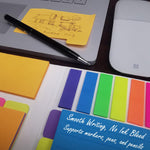 Sticky Notes Set, Tabs, 410 Pack, Divider, School Supplies, Office Supplies, Planner CEO, Sticky Note Dividers Tabs, Book Notes, Bible Sticky Notes