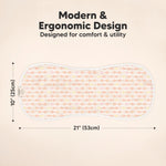 5-Pack Muslin Burp Cloths Baby Boy, Girl - Very Absorbent Baby Burp Cloth Rags, 8-Layers Viscose Derived from Bamboo Cotton Muslin Towel, Super Soft Spit Up Rags, No Shrink Washcloths (Prism)