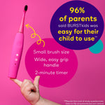 Burst Kids & Toddlers Electric Toothbrush (Blue) | Soft Bristles