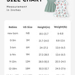 PATPAT Baby Toddler Girl Dresses Infant Ruffle & Short Sleeveless 2 Pack Summer Dress Casual Party Dress Green 12-18 Months