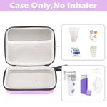 Fukumi Carrying Case for Portable Nebulizer, Travel Medical Bag, Hard Emergency Medical Bag for Inhaler Spacer Case for Kids and Adults, Masks, Asthma Accessories Case for Medicin, MB02-P