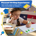 Henoyso 6 Pcs Primary Composition Notebook K-2 Primary Journal, Notebook for Kids Supplies, Bulk Blank Writing Book for Kid to Write Draw Journal 60 Page (9.8″ X 7.5″,Colorful)