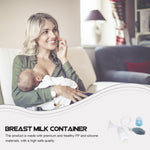 CVUTOVO Manual Breast Milk Suction Pump Kit for Mothers Portable Handheld Silicone PP Material Breastfeeding Accessory Easy One-Hand Operation Multifunctional Milk Storage Safe Practical