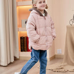 Enlifety 6M-5T Baby Toddler Winter Fleece Coat Boys Girls Cute Bear Ear Hooded Jackets with Pockets