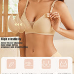 Avidlove Nursing Bras for Breastfeeding Seamless Ultra Comfort Pregnancy Maternity Wireless Bralette Nude