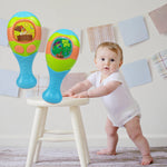 La Granja De Zenon Newborn Toys Bartolito Maracas for Kids with Electric,Egg Shakers Maracas and Baby Rattles 0-6 Months,Musical Instrument for Party Games Baby Party Favors（2PCS）