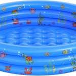 Garden Round Inflatable Baby Swimming Pool, Portable Inflatable Child/Children Little Pump Pool,Kiddie Paddling Pool Indoor&Outdoor Toddler Water Game Play Center for Kids/Girl/Boy