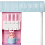 Barbie Careers Playset, Ice Cream Shop Set with Blonde Fashion Doll, Ice Cream Machine, Molds, Dough & Accessories