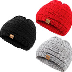 REDESS Baby Kids Winter Warm Hats, Infant Toddler Children Beanie Knit Cap Girls Boys
