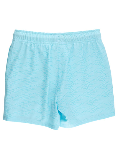 RUGGEDBUTTS Boys UPF50+ Color Changing Performance Hybrid Swim Trunks - Blue Breeze Bay, 3-6m
