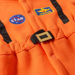LXKIKMM Baby Toddler Boy Astronaut Costume Space Suit Cosplay Party Jumpsuit Halloween Rompers
