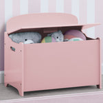Delta Children MySize Deluxe Toy Box, Dusty Rose