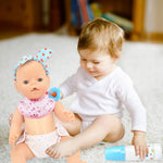 10 Pcs Baby Doll Bottle Feeding Accessories