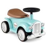 Costzon Ride On Push Car for Toddlers, Classic Kids Ride On Car Foot-to-Floor Sliding Car with Steering Wheel, Horn & Under Seat Storage, Ride On Toy for Boys Girls 18-36 Months (Green)