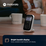 Motorola Nursery Audio Baby Monitor Dual Room HD, 1500ft Range, Night Light, 2-Way Audio, No WiFi Audio Only with Parent Unit & 2 Monitors, PIP15