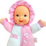 Baby's First Goldberger 11" Soft & Snuggle Bunny Doll - Baby's 1st Doll, Machine Washable, Safe for Children & Infant, Ages 0 Months & Up