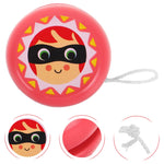 Uonlytech Wooden Soldier Yoyo for Pink Wood for Beginners Developing Fine Motor Skills and Hand-Eye Coordination for Home School and Outdoor Play