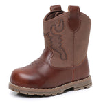 Apakowa Baby & Toddler Cowboy Boots for Boys Girls Infant Cowgirl Boots