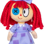 Deluxe Jax Plush Figure, 8"/20.3 CM Figure Made with Premium Materials, Collect Caine, Pomni, Kinger, Jax and Ragatha