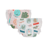 The Honest Company Clean Conscious Diapers | Plant-Based, Sustainable | Winter '24 Limited Edition Prints | Club Box, Size 5 (27+ lbs), 44 Count