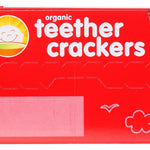 HAPPY BABY Organic Strawberry & Beet Teether Crackers 12 Count, 1.7 OZ
