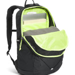 The North Face Kids' Court Jester Backpack - Water-Repellent Travel Bag, Spacious Main Compartment, for Tweens/Young Teens, Asphalt Grey/Led Yellow-NPF, One Size
