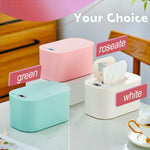 Baby Wipe Warmer, Portable USB Powered Baby Wet Wipes Dispenser Holder with Temperature Control, Paper Towel Heater for Home, Car, Travel (Roseate)