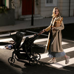 Momcozy ChangeGo Baby Stroller, Convertible Single-to-Double-to-Wagon Stroller with 23 Configurations, Bassinet and Seat Included, Large PU Wheels, All-Wheel Suspension ＆ Extendable UPF50+ Canopy