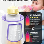 Fast Baby Bottle Warmer for Breastmilk, Smart 12 in 1 Breast Milk Warmer for Baby Essentials with Timer Temperature Control, Sterili-zing, Water Bath Technology, Baby Warmer for All Bottles Food Jars