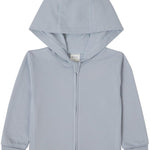 Hanes Baby Pure Comfort Organic Hoodie, French Terry Full-Zip Hooded Sweatshirt, Infant Boys & Girls