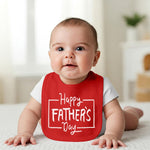 Aiden's Corner Handmade Cute Baby Boy Girl Happy 1st Father's Day Bib