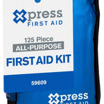 Xpress First Aid - 59609 125 Piece All-Purpose First Aid Kit