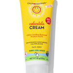 California Baby calendula cream tube on a white background