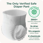 SmartyPants Pull Up Style Diapers | EWG Verified Safe & Plant-Based | Quilted 360 Waistband, Super Absorbent for Overnight Leak Protection | Training Pants by HealthyBaby | Size 8 (30 Count)
