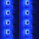 Sujeet Night Light, Night Lights Plug into Wall 8-Pack, Plug in Night Light, Dusk to Dawn Nightlight Led Night Lights for Bedroom, Bathroom, Hallway Warm White