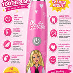 Brush Buddies Barbie Battery Operated Electric Toothbrush for Kids – Soft Bristles & Sonic Power Perfect for Boys, Girls, and Children’s Oral Hygiene