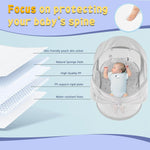 Portable Baby Bassinet Travel Baby Bed included Carry Backpack , Baby Cribs Travel Pod for Outdoors Baby Lounger Infant Travel Bed with Mosquito Net and Sunshade Canopy, Lightweight Washable Foldable