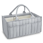 Ankyle Starry Sky Grey Diaper Caddy Organizer with Handles & Removable Dividers,Diaper Bag,Car Diaper Caddy,Stylish Diaper Organizer Basket & Tote for Easy Storage