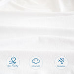 Twin Mattress Protector Waterproof Soft & Breathable Terry, Noiseless Twin Mattress Cover Fitted Sheets up -14'' Twin Mattress Protector for Kids Bed Cover Twin Size Mattress Pad Protecor Machine Wash
