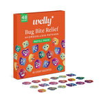 Welly Bug Bite Relief Patches Refill Carton | Drug-Free Hydrocolloid Calms Itching and Prevents Picking | 48 Count