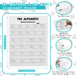 Eaasty 100 Pcs Alphabet Tracing Paper Trace Letters Alphabet Handwriting Practice Workbook for Kids Ages 3-5 Practice Paper Learning to Write Letters for Pre K and Kindergarten (8.5x11 Inches)