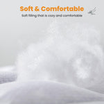 MATBEBY Queen Size Mattress Pad - Cooling Breathable Mattress Topper, Quilted Fitted Mattress Protector, Pillow Top Mattress Cover with 8-21" Deep Pocket, Soft, Machine Washable, White, 60x80 Inches