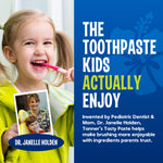 Tanner's Tasty Paste Baby Bling Fluoride Free Toothpaste, Vanilla Flavor